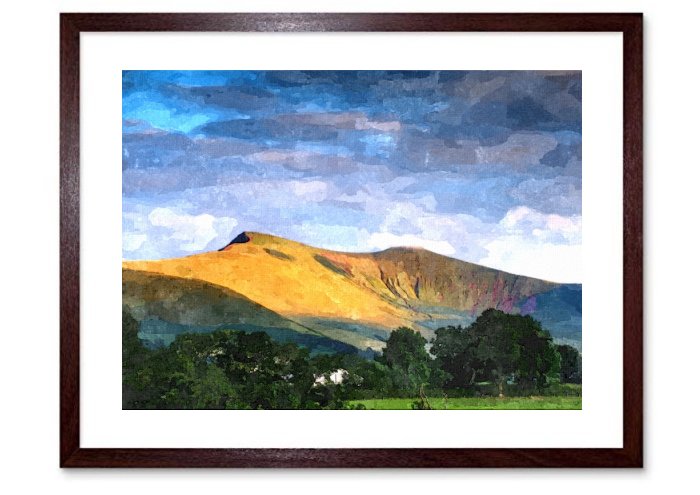 Brecon Beacons Framed Print